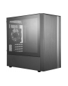Cooler Master Masterbox NR400, tower case (black, Tempered Glass, version without optical drive bay) - nr 91