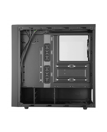 cooler master Cool Master Masterbox NR600, tower case (black, tempered glass version with optical drive slot)