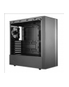 cooler master Cool Master Masterbox NR600, tower case (black, tempered glass version with optical drive slot) - nr 49