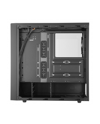Cooler Master Masterbox NR600, tower case (black, Tempered Glass, version without optical drive bay)