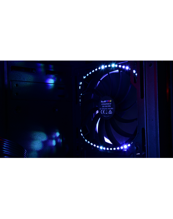 Enermax SQUA RGB 120x120, case fan (black, single fan) główny