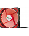 Inter-Tech L-12025 120x120x25mm, case fan (Black / Red) - nr 20