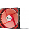 Inter-Tech L-12025 120x120x25mm, case fan (Black / Red) - nr 23