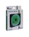 Inter-Tech L-12025 120x120x25mm, case fan (black / green) - nr 12