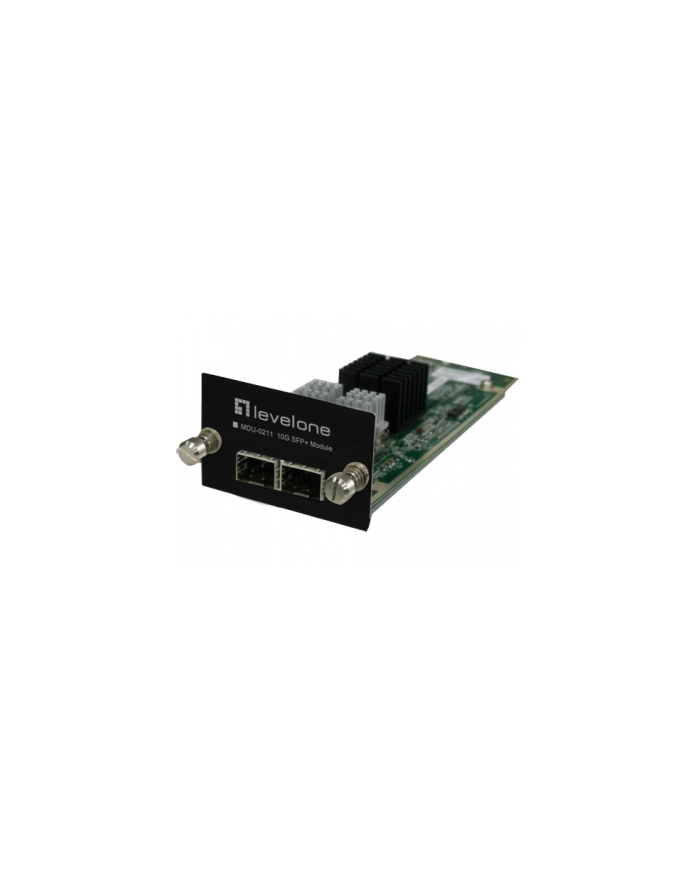 Level One MDU-0211 2 port SFP + module główny