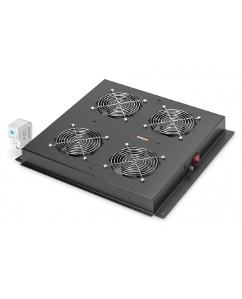 Digitus roof ventilation unit for Unique Network Rack & Dynamic Basic network and server racks, fan module (black)