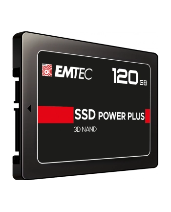 Emtec X150 SSD Power Plus 120 GB Solid State Drive (black, SATA 6 GB / s, 2.5 inches)