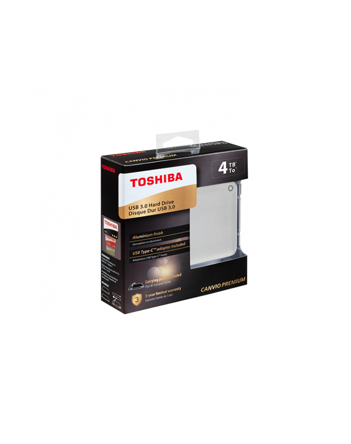 Toshiba Canvio Premium 4 TB hard drive (silver, USB 3.0) główny
