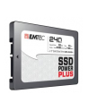 Emtec X150 SSD Power Plus 240 GB Solid State Drive (black, SATA 6 GB / s, 2.5 inches) - nr 1