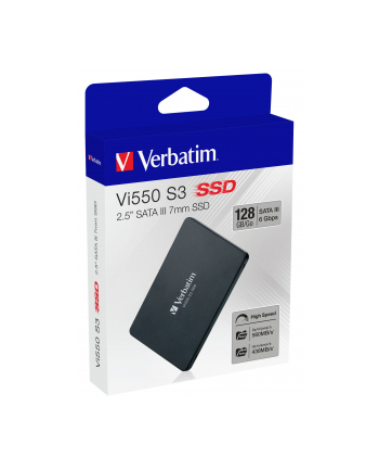 Verbatim Vi550 S3 256 GB, Solid State Drive (black, SATA 6 Gb / s, 2.5 '')