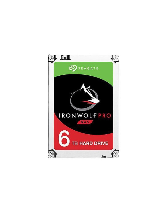 Dysk Seagate IronWolfPro, 3.5'', 6TB, SATA/600, 7200RPM, 256MB cache główny