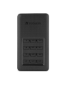 Verbatim External SDD 256GB Store & Go G1 2.5inch  USB3.1 Black Secure Portable - nr 54