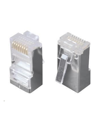 Solarix modular wtyk 8p8c CAT5e rozłożeniu FTP drut - 100 szt