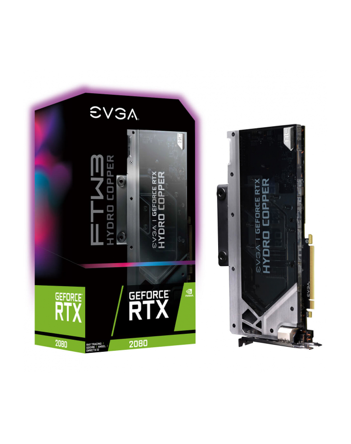 EVGA GeForce RTX 2080 FTW3 ULTRA HYDRO COPPER GAMING, 8GB GDDR6, RGB LED, iCX2 główny
