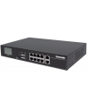 intellinet network solutions Intellinet Gigabit Switch PoE+ 8x RJ45 130W + 2x UpLink RJ45, Rack 19'', LCD - nr 1