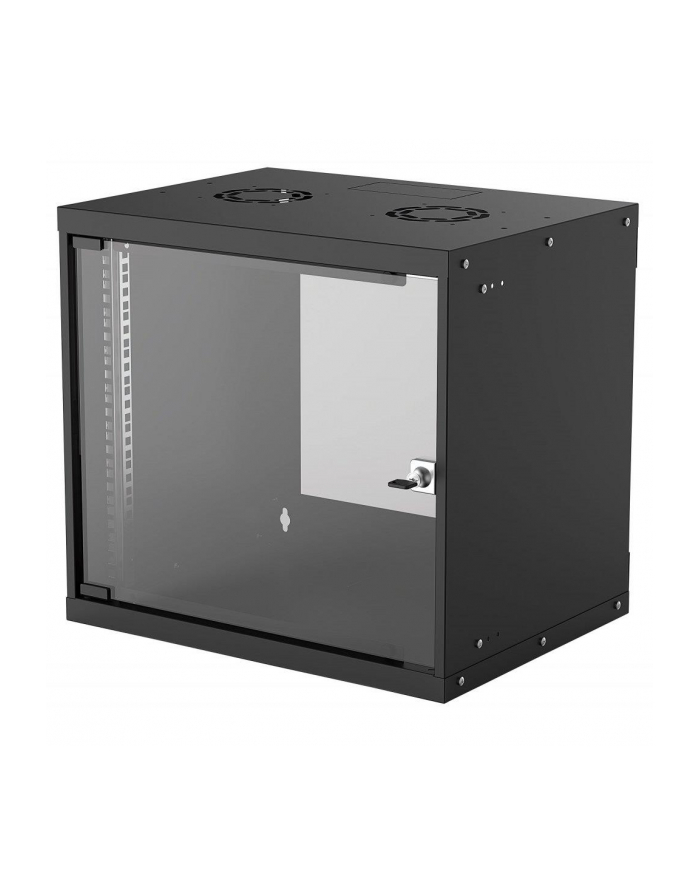 intellinet network solutions Intellinet Szafa wisząca 19'' 540/400mm szklane drzwi, flat pack, czarna główny