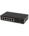 intellinet network solutions Intellinet Gigabit Switch PoE+ 5x RJ45 60W Desktop Metal Case - nr 16