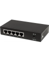 intellinet network solutions Intellinet Gigabit Switch PoE+ 5x RJ45 60W Desktop Metal Case - nr 38