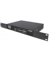 intellinet network solutions Intellinet Gigabit Switch PoE+ 8x RJ45 130W + 2x UpLink RJ45, Rack 19'', LCD - nr 30
