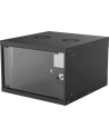 intellinet network solutions Intellinet Szafa wisząca 19'' 540/560mm szklane drzwi, flat pack, czarna - nr 12