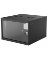 intellinet network solutions Intellinet Szafa wisząca 19'' 540/560mm szklane drzwi, flat pack, czarna - nr 9