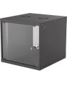 intellinet network solutions Intellinet Szafa wisząca 19'' 540/560mm szklane drzwi, flat pack, czarna - nr 12