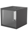 intellinet network solutions Intellinet Szafa wisząca 19'' 540/560mm szklane drzwi, flat pack, czarna - nr 1