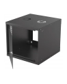 intellinet network solutions Intellinet Szafa wisząca 19'' 540/560mm szklane drzwi, flat pack, czarna - nr 3