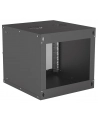 intellinet network solutions Intellinet Szafa wisząca 19'' 540/560mm szklane drzwi, flat pack, czarna - nr 5
