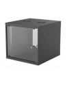 intellinet network solutions Intellinet Szafa wisząca 19'' 540/560mm szklane drzwi, flat pack, czarna - nr 7