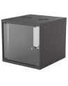 intellinet network solutions Intellinet Szafa wisząca 19'' 540/560mm szklane drzwi, flat pack, czarna - nr 9
