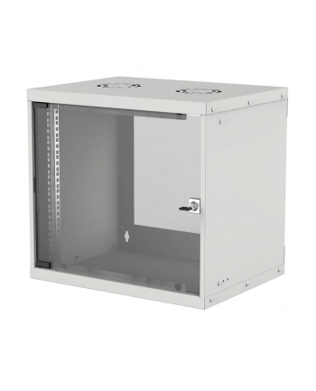 intellinet network solutions Intellinet Szafa wisząca 19'' 540/560mm szklane drzwi, flat pack, szara