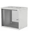 intellinet network solutions Intellinet Szafa wisząca 19'' 540/560mm szklane drzwi, flat pack, szara - nr 5