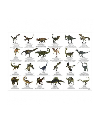 Podkład oklejany edukacyjny Dinozaury DERFORM