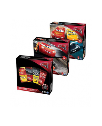 PROMO Spin Master Zestaw 3 gier Disnay Cars 3 6035596