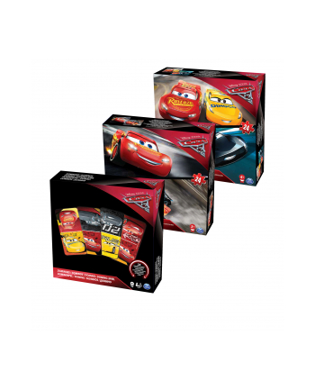 PROMO Spin Master Zestaw 3 gier Disnay Cars 3 6035596