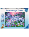 Puzzle 150el. Jednorożec o zachodzie słońca 100217 RAVENSBURGER - nr 1
