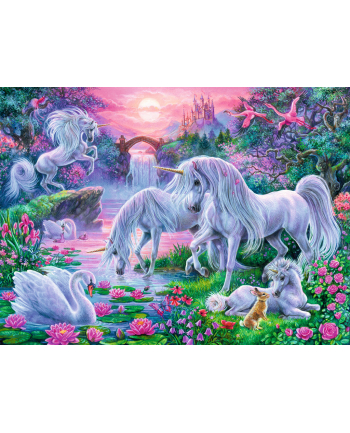 Puzzle 150el. Jednorożec o zachodzie słońca 100217 RAVENSBURGER