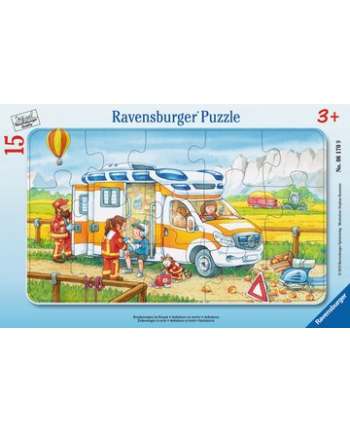 Puzzle 15el. W ambulansie 061709 RAVENSBURGER