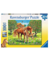 Puzzle 100el. Konie na pstwisku 105779 RAVENSBURGER - nr 1
