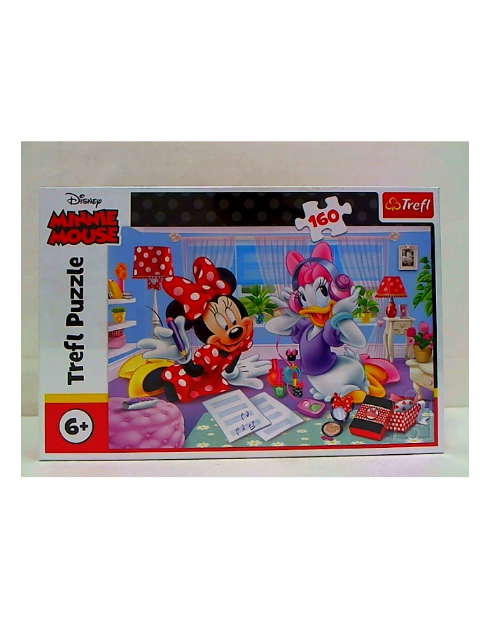 Puzzle 160el Dzień z przyjaciółką Disney Minnie 15373 Trefl główny