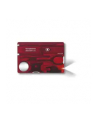 victorinox *Scyzoryk SwissCard Lite z diodš , transparentny czerwony        0.7300.T - nr 10