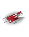 victorinox *Scyzoryk SwissCard Lite z diodš , transparentny czerwony        0.7300.T - nr 2