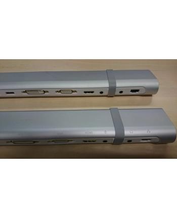 Club3D Dock UltrS 5xUSB3/HDMI/DVI/LAN alu