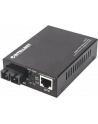 intellinet Media konwerter Gigabit PoE+  1000Base-T RJ45/1000Base-LX (SC) SM 20km - nr 55