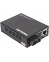 intellinet Media konwerter Gigabit PoE+  1000Base-T RJ45/1000Base-LX (SC) SM 20km - nr 56