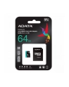 adata Karta pamięci microSD Premier Pro 64GB UHS1 U3 V30 A2 + adapter - nr 1