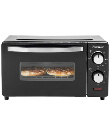 Bestron grill-oven, mini-oven (black / stainless steel)