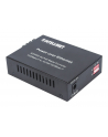 intellinet Media konwerter Gigabit PoE+  1000Base-T RJ45/1000Base-LX (SC) SM 20km - nr 12