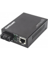 intellinet Media konwerter Gigabit PoE+  1000Base-T RJ45/1000Base-LX (SC) SM 20km - nr 30
